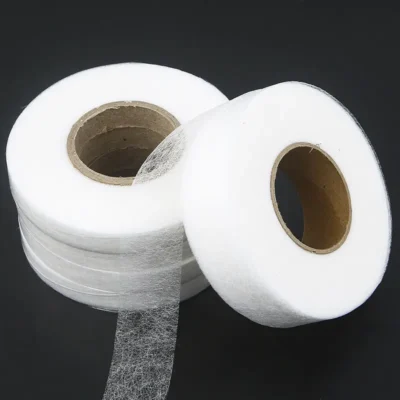 1" Double-Sided Hot Melt Adhesive Tape for Garments, Hot-fuse Interlining Cutting Tape (100 Yards)