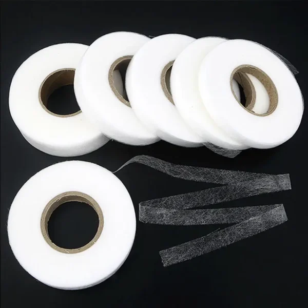 1" Double-Sided Hot Melt Adhesive Tape for Garments, Hot-fuse Interlining Cutting Tape (20 Yards) - Image 4
