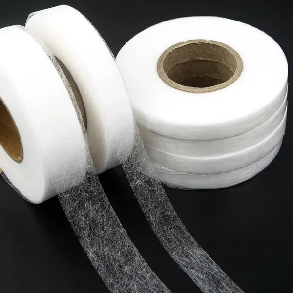 1" Double-Sided Hot Melt Adhesive Tape for Garments, Hot-fuse Interlining Cutting Tape (20 Yards) - Image 3