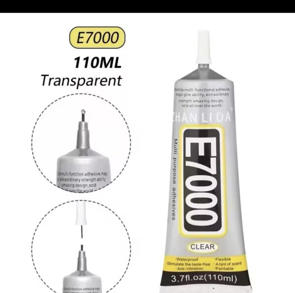 110ML Clear Craft Glue E7000 - Image 5