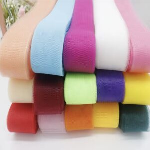 3"(7.5cm) Flat Soft Crinoline Braid (30Y)