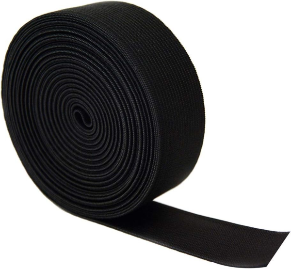 1 Inch Elastic for Sewing Elastic Strap for Hair Wig Band, Knit Bands, Waistband and Pants Waist, High Elasticity