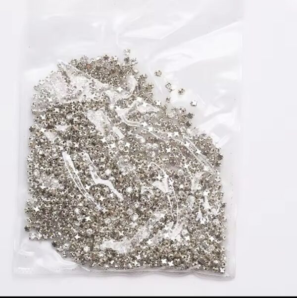Sew-on 3D Claw Round Crystal Rhinestone (4Claw ) - Image 2