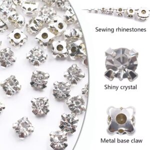 Sew-on 3D Claw Crystal Rhinestone (1440pcs)
