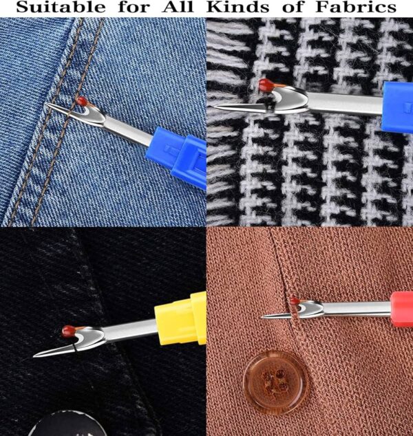 5.5"  Seam Ripper / Thread Unpicker Plastic Handle 4 Pcs - Image 6