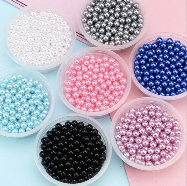 4mm Round Pearl Beads - Image 2