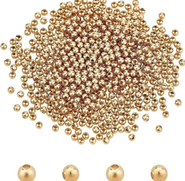 4mm Round Pearl Beads - Image 3