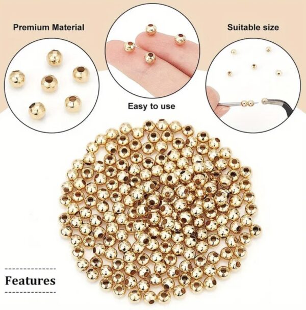 4mm Round Pearl Beads - Image 5