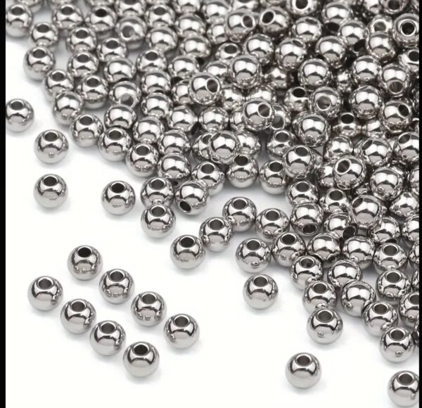 4mm Round Pearl Beads - Image 4