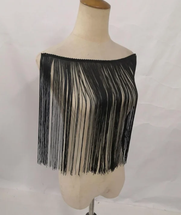 20’’ Inch Long Chainette Fringe (Price Per Yard)