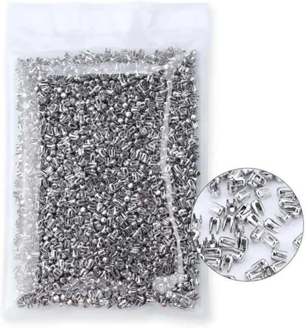 3mm Spike Rivets with Pearl Nails, PearlClaw Spike Rivets -100g