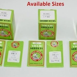 100 - VIOLIN  MACHINE NEEDLES DC X1-14 FOR BROTHER, SINGER