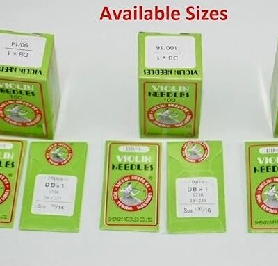 100 - Violin  Machine Needles DB X 14 For Brother, Singer