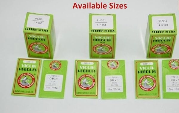 100 - VIOLIN SEWING MACHINE NEEDLES DBX1-14 FOR BROTHER, SINGER